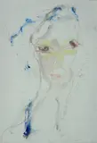 Ernesto Treccani, Face, Signature lower right and on the reverse.