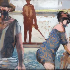 Fishermen by Giuseppe Motti, offered Jul 2023