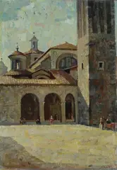 Cathedral of Rieti by Giulio Salti, offered Jul 2023
