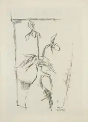 Vase with flower by Bruno Rosai, 1963, offered Jul 2023