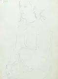 Marcello Guasti, young girl
