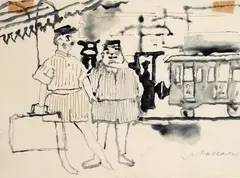 At the station by Mino Maccari, offered Jul 2023
