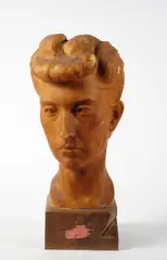 Woman's face by Mario Moschi, (breakages and shortages)., offered Jul 2023