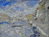 Luigi Mantovani, Venice, 1954, Signature and date lower right.