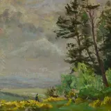 Henri-Édouard Truchot, Landscape with Figures