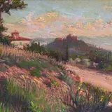 Piero Focardi, Landscape with house