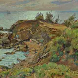 Gino Romiti, Figures on the rocks
