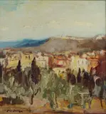 Sergio Scatizzi, Landscape, 1939