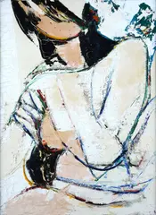 White Pier by Sandro Trotti, 1972, On the reverse: signature, offered Jun 2023