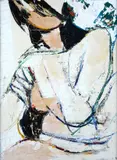 Sandro Trotti, White Pier, 1972, On the reverse: signature