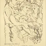 Corrado Cagli, Figures, 1968