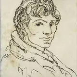Corrado Cagli, Volto d'uomo, 1967