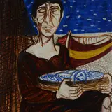 Giuseppe Migneco, Woman with fish