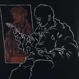 Corrado Cagli, Painter in the studio