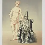 The Rest of the Archaeologist by Giorgio de Chirico, 1972, Signature and embossed stamp of the printer Caprini on the bottom right; edition and embossing of the author, offered Jun 2023