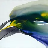 Phenomena Gray Whispers by Paul Jenkins, 1967, Sign at the bottom to the left. On the reverse: signature, offered Jun 2023