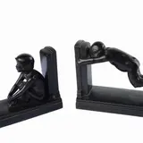 Paul Silvestre, Pair of bookends, Bronze sculptures