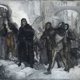 a Tommaso Minardi, Historical scene (Richard the Lionheart), Oil painting on canvas