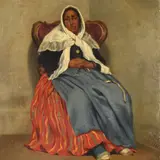 Pio Joris, Portrait of a seated woman