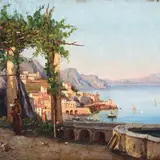 Ercole Gigante, Terrace on the Gulf of Amalfi