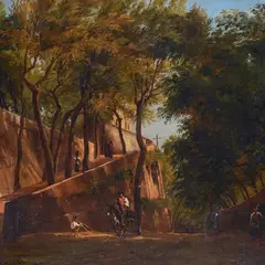 Ercole Gigante, To the red bridges, 1850