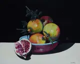 Labral, Still life with pomegranates