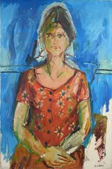 Portrait of a girl by Roberto Ciabani, offered May 2023