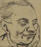 Ottone Rosai, Portrait of Leonetto Leoni