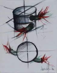Nikolay Diulgheroff, Without title, 1990