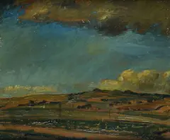 Giulio Beda, View of Deutenhofen, 1933, On the reverse: signature