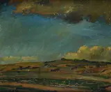 Giulio Beda, View of Deutenhofen, 1933, On the reverse: signature