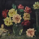 Wenzel Hermann Wendlberger, Flower pots with Chinese porcelain