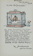 Couple in love by Hermann Stockmann, 1928, offered May 2023