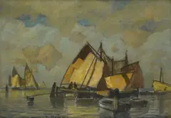 Ludwig Dill, Venetian fishing boats