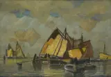 Ludwig Dill, Venetian fishing boats