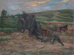 Howitzer by Carl Friedrich Felber, 1915, offered May 2023