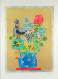 Paul Augustin Aizpiri, Vase with Birds