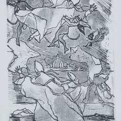 Bishops and devils by Nino Caffè, offered May 2023