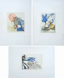 Floriano Bodini, Folder, Folder containing three lithographs