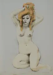 Amphitrix by Francesco Messina, 1977, offered May 2023
