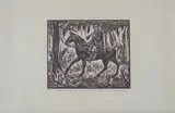 Pino Stampini, Sor Pietro, gamekeeper on horseback