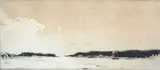 David Young Cameron, The ferry, Loch Alvie