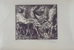 Without title by Pino Stampini, offered May 2023