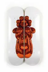 Balloon Venus (two elements) by Jeff Koons, 2021, The Skateroom certified. Work created in conjunction with the exhibition "Jeff Koons Lost in America" organized, offered Apr 2023
