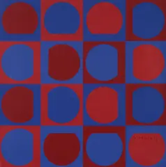Without title by Victor Vasarely, offered Apr 2023
