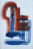 Alvaro Monnini, Composition, On the reverse: signature.