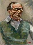 Ottone Rosai, Autoritratto, 1946