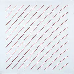 Mario Nigro, Modulations plus 3, 1971, On the reverse: signature