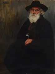 Fausto Zonaro, Portrait of a man with a beard