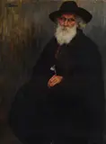 Fausto Zonaro, Portrait of a man with a beard